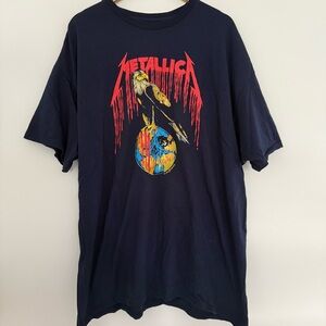 METALLICA NOWHERE ELSE TO ROAM PUSHEAD T-SHIRT XXL